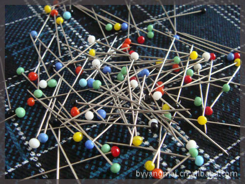 不銹鋼玻璃珠光針